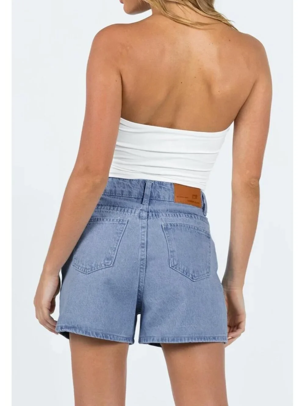 Women's black Summer Comfortable Stretchy Denim Casual Hot Short Jort Jean